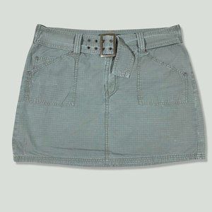 faded glory ps2 horror character industrial utility cargo mini skort/ skirt